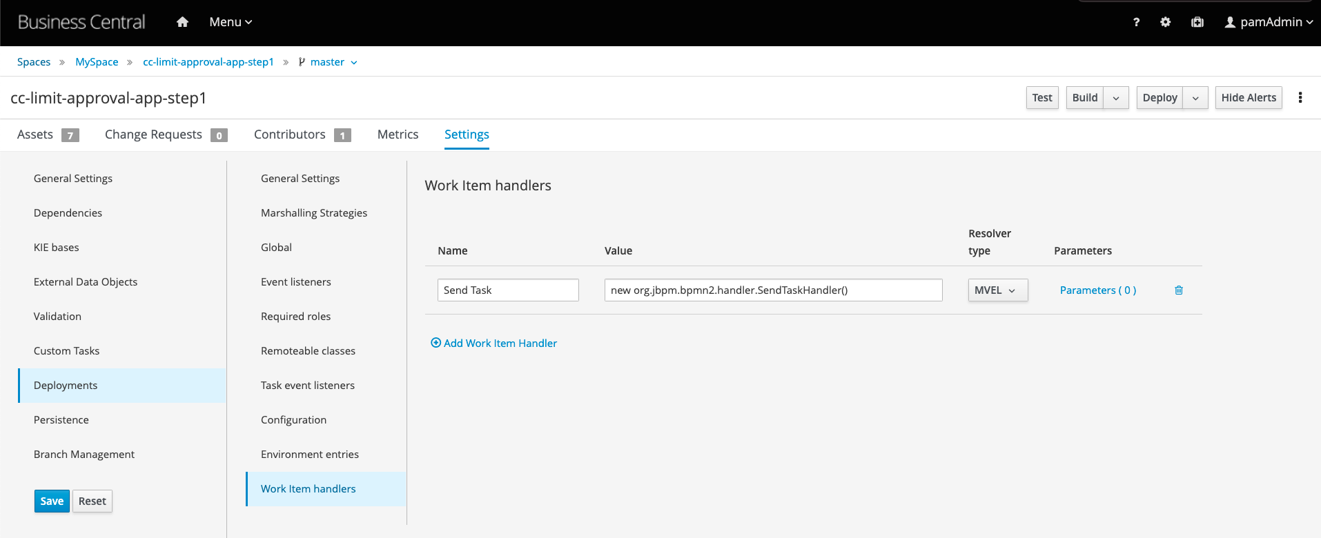 Task Configuration
