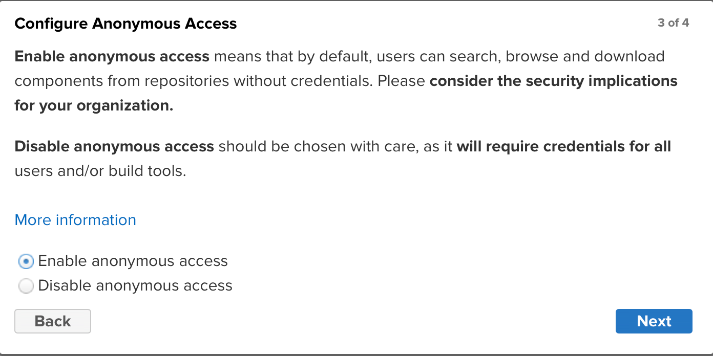 Anonymous Access