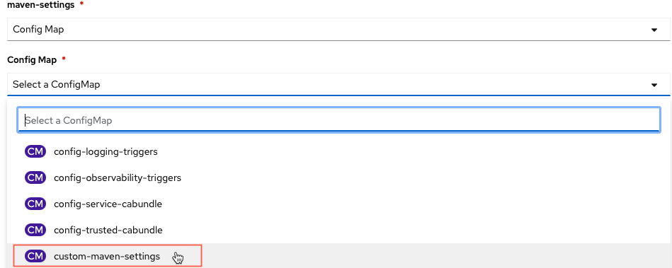 Maven settings
