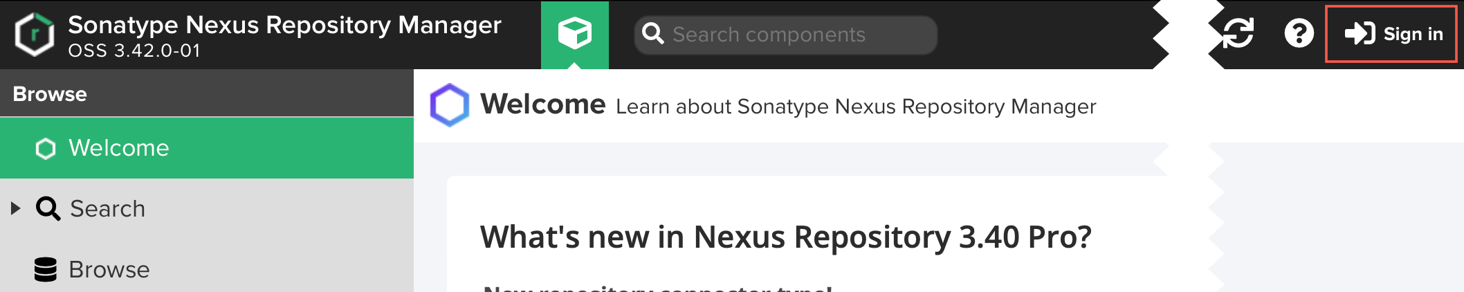 Nexus Login