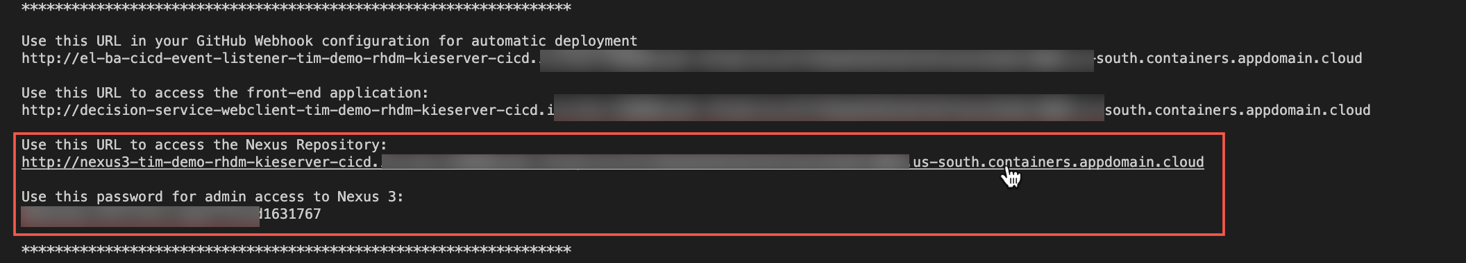Route and Password