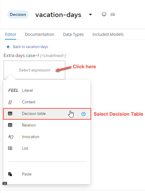Select Expression