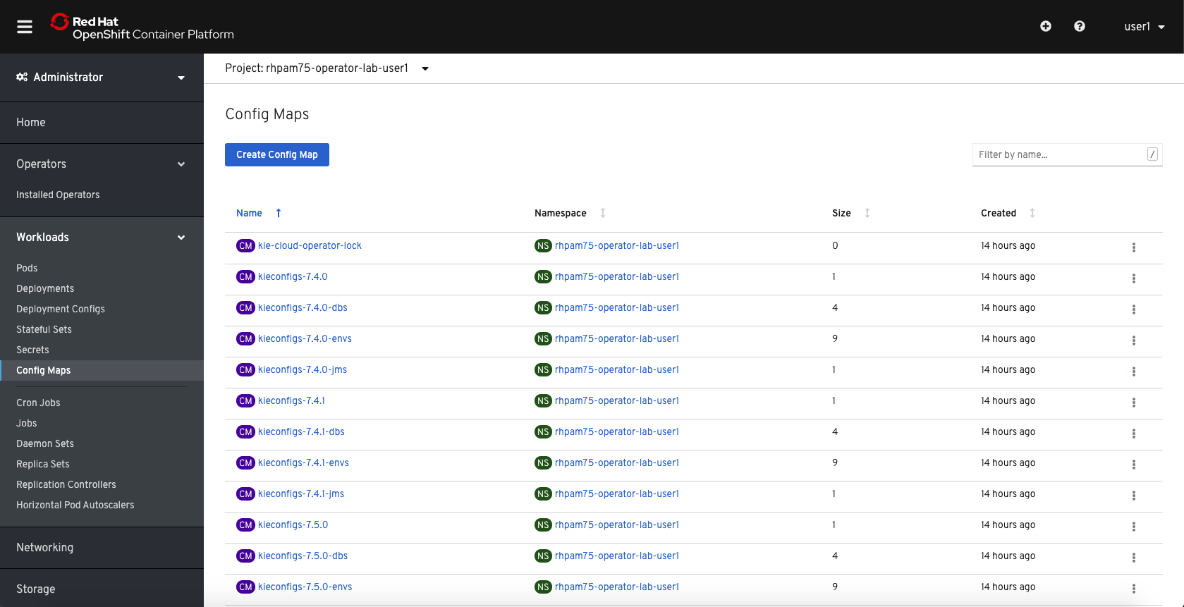 Config Maps