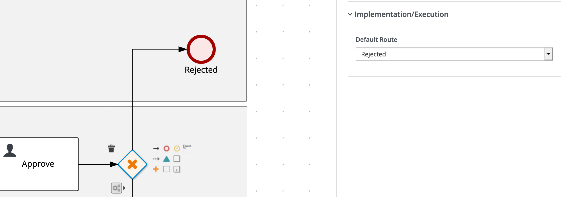 Default Rejected